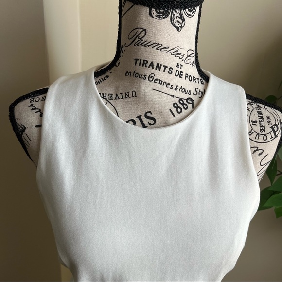 Lulus Cutout and About White Skater Dress Sz M - Picture 4 of 16